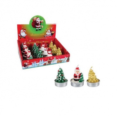 Photo of 12 pieces Christmas Tealight Candles