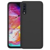 Rappid Liquid Silicone Black Case for Samsung Galaxy A70 - Minimalist Cover Photo