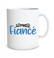 Boyfriend Fiancé Engagement Anniversary Valentine Birthday Gift 11Oz Mug