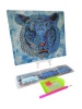 Umlozi Diamond Painting - Ice Tiger Photo
