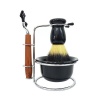 4" 1 Mens Manual Razor Shaving Bowl Shaving Brush Set Photo