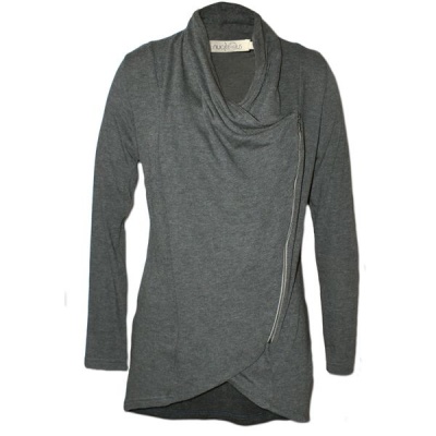 Photo of Nucleus Clothing Nucleus Waiting Room Cardigan in Charcoal Melange