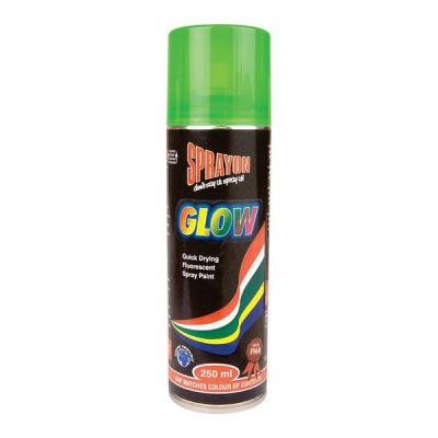 Photo of Sprayon Glow Green Spray Paint