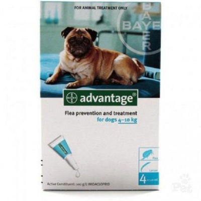 Photo of Advantage Medium Dogs 4x1ml Turquoise