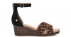UGG Eugenia Leopard Black /Tan Photo