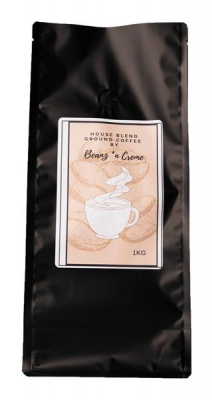 Photo of Beanz n Creme Beanz n Crème House Blend Ground Coffee 1kg