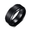 Pure 8mm Tungsten Carbide Ring Photo