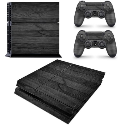 Photo of SkinNit Decal Skin For PS4: Black Wood