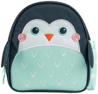 Planet Buddies Penguin Backpack Lunch Bag Blue