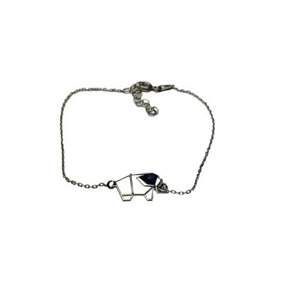 Photo of Animal Design Bracelet / Anklet Sterling Silver