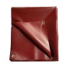 Graffiti Tarp Cover Waterproof Heavy Duty 2m x 3m with Eyelets Maroon Photo