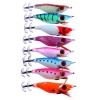 Hengjia 8 pieces Noctilucent Plastic Hard Bait Lures Various Colours Photo