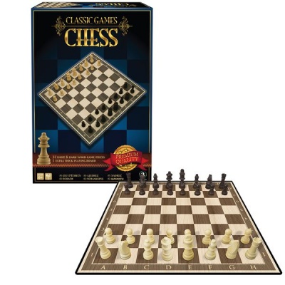 Photo of Ambassador Games Ambassador Chess Set & Wooden Chess Pieces