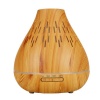 Essential Oil Aroma Diffuser With 7 Colourful Light - Light Wood Grain - 400ml Photo