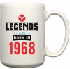 CustomizedGifts Legends Are Born In 1968 Birthday Coffee Mug Photo