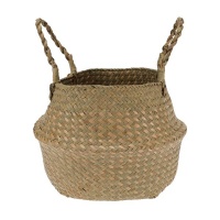 Braided Seagrass Basket 26 x 26 x 23cm