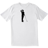 Aiming Shot Golfer T Shirt