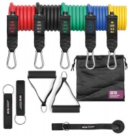 Athleum Sports 11 Piece Resistance Bands Exercise Kit
