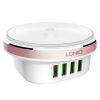 LDNIO A4406 4-Port USB Wall Charger & LED Touch Night Light Photo