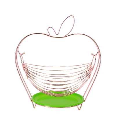 Photo of Apple Fruit Basket - Rose Gold