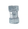 Sesli 3037 Sesli Plush Throw -Aqua and Silver Photo