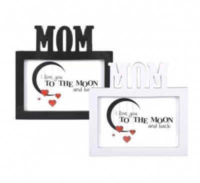 Mothers Day Picture Frame Plastic Mom 10cm x 15cm Pack of 2