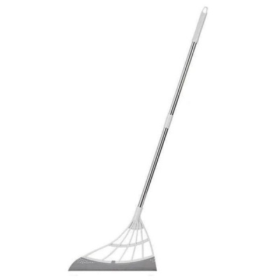 Multifunction Silicone Telescopic Non Stick Sweep Mop Scraper Broom Mint