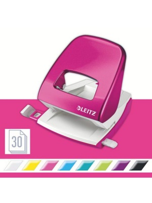 Photo of Leitz : Wow Office 2 Hole Metal Punch - Pink