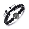 Volcanic Stone Anxiety Essential Oil Diffuser Beaded Bracelet by POU Photo