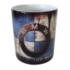DIY Outdoor City Vintage `Look` Oil Spillage - Coffee Mug - BMW Mug Photo