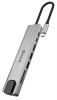 Snug Multi Hub USBC To HDTV 8 Ports-Grey Photo