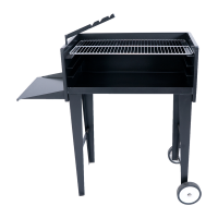 Megamaster 800 Mini Patio Freestanding Charcoal Braai