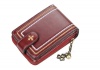 Baellerry Women's Iris PU BiFold Wallet Red Photo