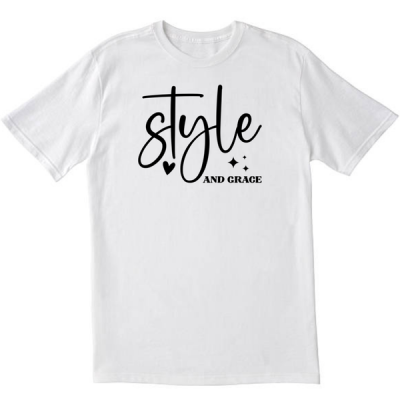 Style And Grace White T shirt