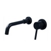 Blackened Brass Wall Mounted Mixer Photo