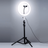 2-in-1 180° Rotatable 3-Mode LED Ring Light & Adjustable Tripod Stand - 26cm Photo