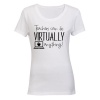 Teachers- Virtually Anything - Ladies - T-Shirt Photo