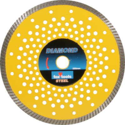 Fox Tools FOX Diamond Wheel Turbo Steel Cutting 230mm Industrial