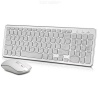 GKM520 Wireless Keyboard and Mouse Combo- White Photo