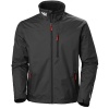 Helly Hansen Mens Crew Midlayer Jacket - Black Photo