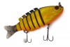 Bass Hunter Fishing Swimbait Lure - GB/ Orange Photo