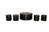 Metal Storage Tin Marble Design Photo