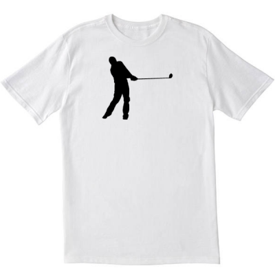 Golfer Motion Strike T Shirt