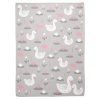 Stephen Joseph Knit Blanket Swan Photo