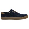 Dark Green Leaf Denim Mens Carlo Sneakers Photo