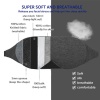 3D Soft Portable Sleep Mask Breathable Sleeping Eye Mask-Light Gray Photo