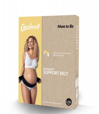 Photo of Maternity Support Belt Black L/XL
