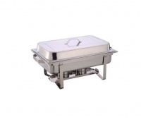 Stainless Steel 16 Liter Single Tray Chafing Dish Leopard Food Warmer