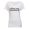 Caffeine and Quarantine - Ladies - T-Shirt Photo
