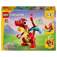 LEGO ® Creator 3in1 Red Dragon 31145 Building Toy Set 149 Pieces